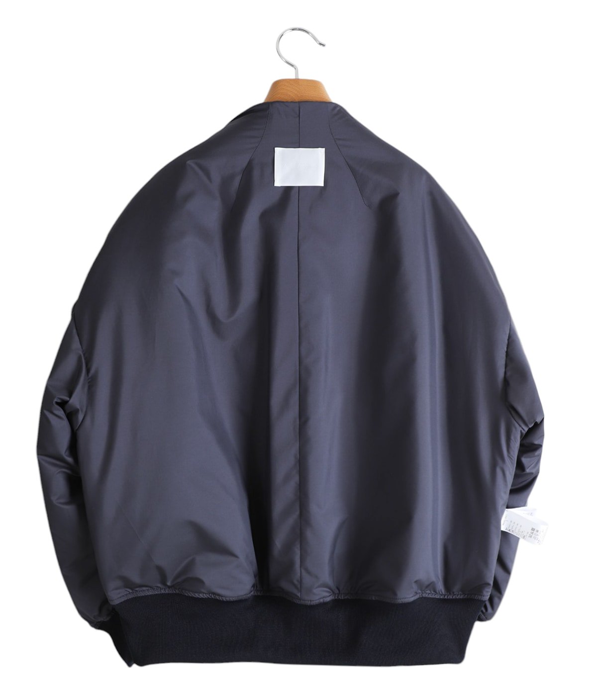 レディース】Cording Embroidery Collarless Flight Jacket レディース】Cording Embroidery Collarless Flight Jacket