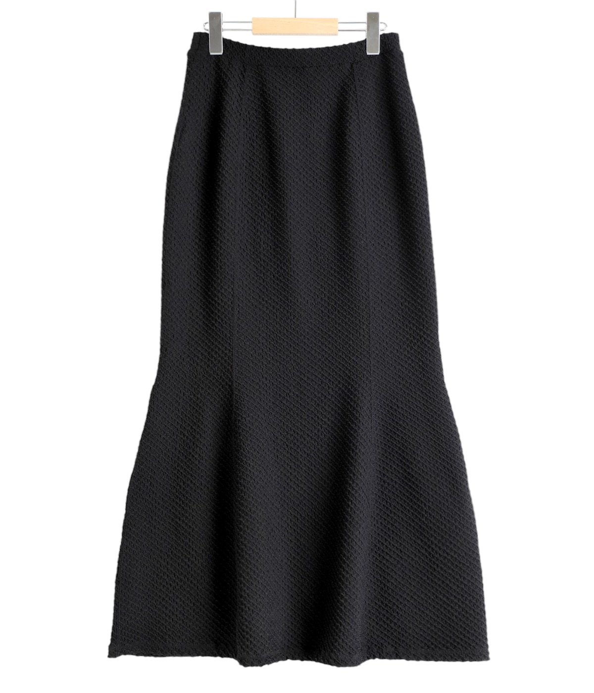 レディース】Shirring Jersey Jacquard Flare Skirt | Mame