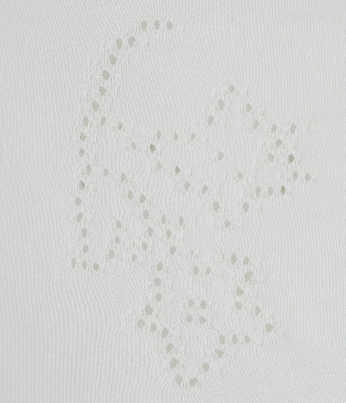 トップス Eyelet Jersey Jacquard Top - white Eyelet Jersey Jacquard Sleeveless Top - white - Mame Kurogouchi
