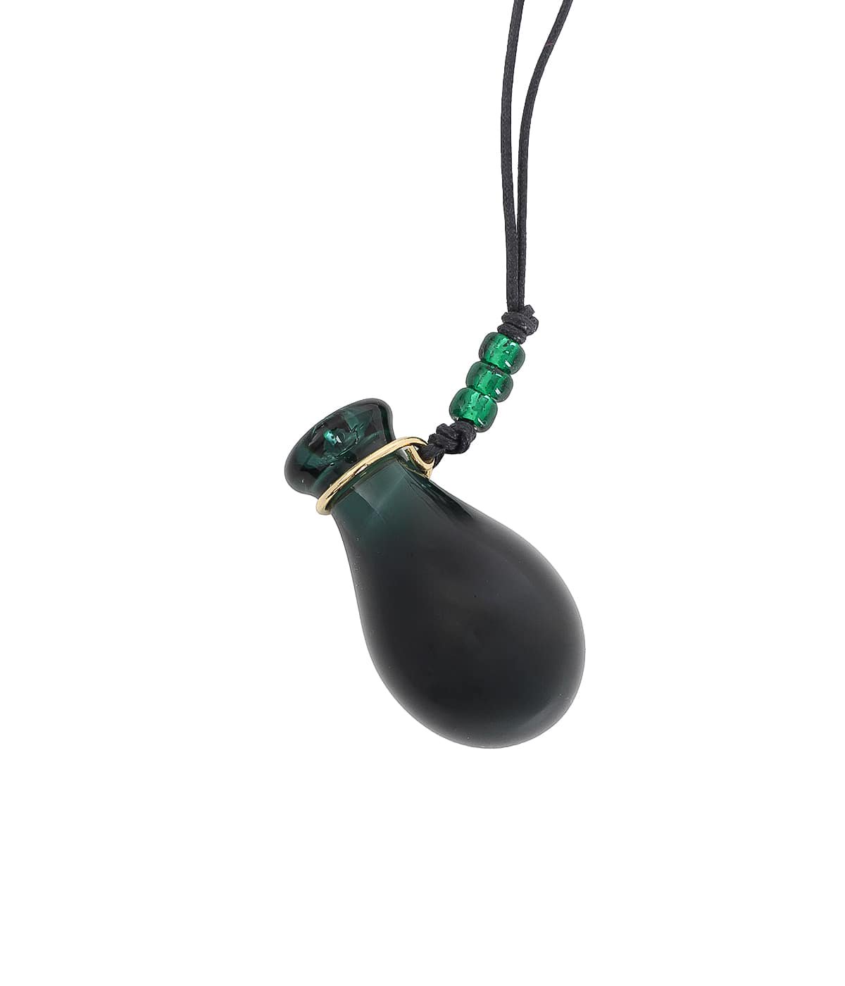 レディース】Floral Motif Glass Necklace | Mame Kurogouchi(マメ