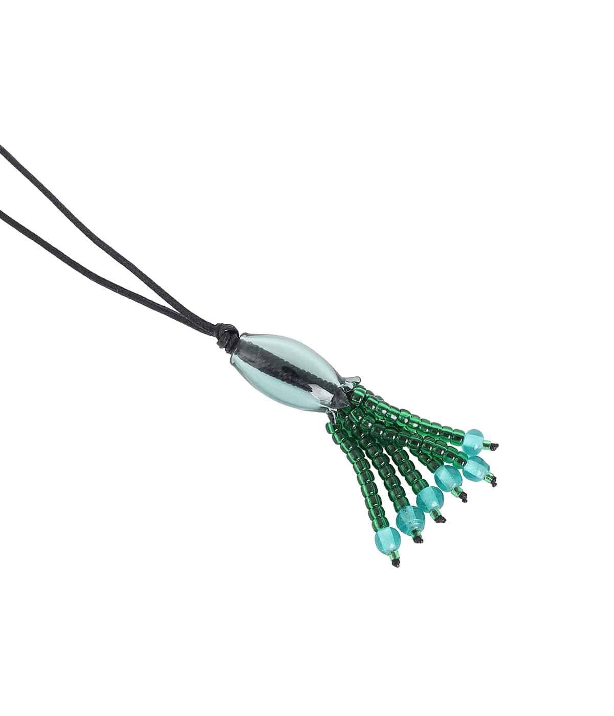 mame kurogouchi マメ クロゴウチ ネックレス レディース】Floral Motif Glass Necklace | Mame Kurogouchi(マメ