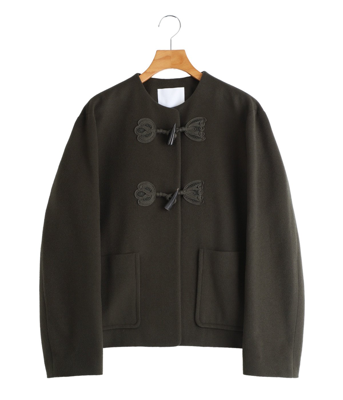 レディース】Cording Embroidery Short Duffle Coat | Mame Kurogouchi