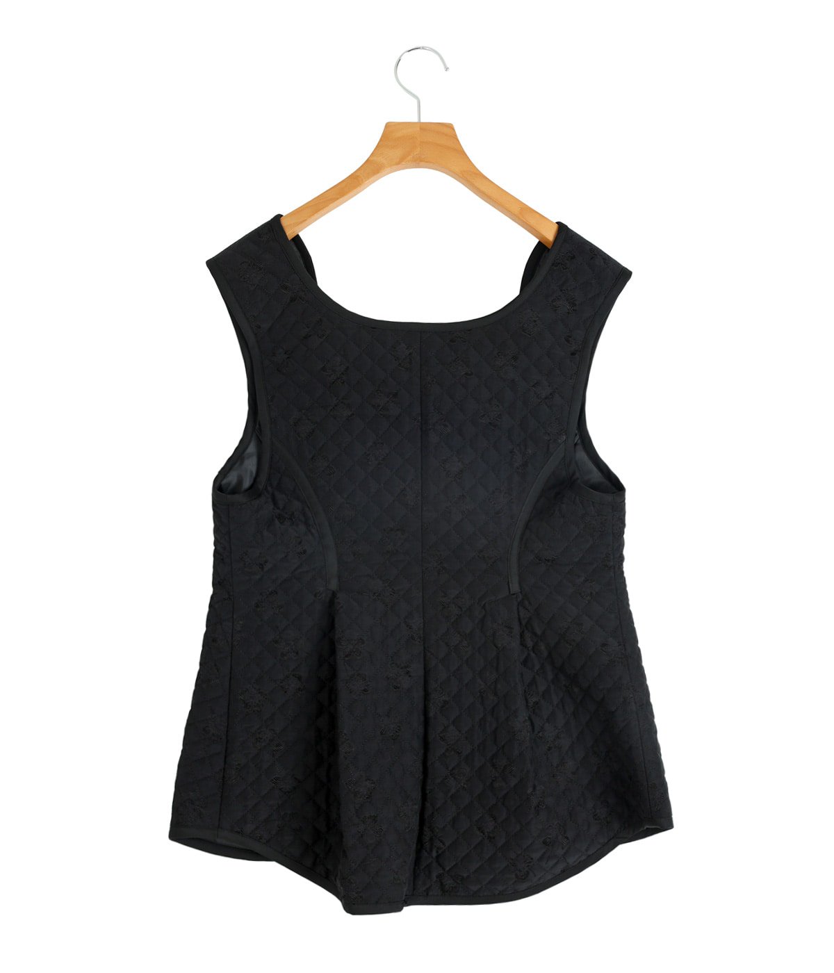 レディース】Floral Jacquard Quilting Vest | Mame Kurogouchi(マメ