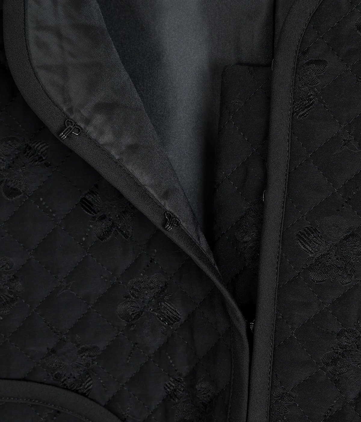 レディース】Floral Jacquard Quilting Vest | Mame Kurogouchi(マメ