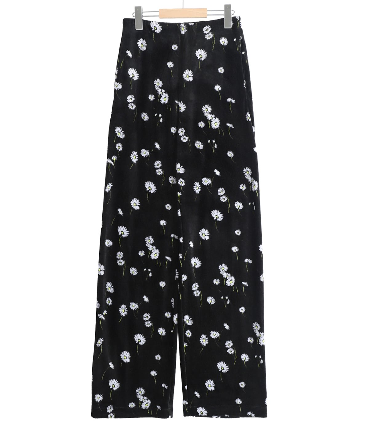 レディース】Velour Jersey Floral Trousers | Mame Kurogouchi(マメ