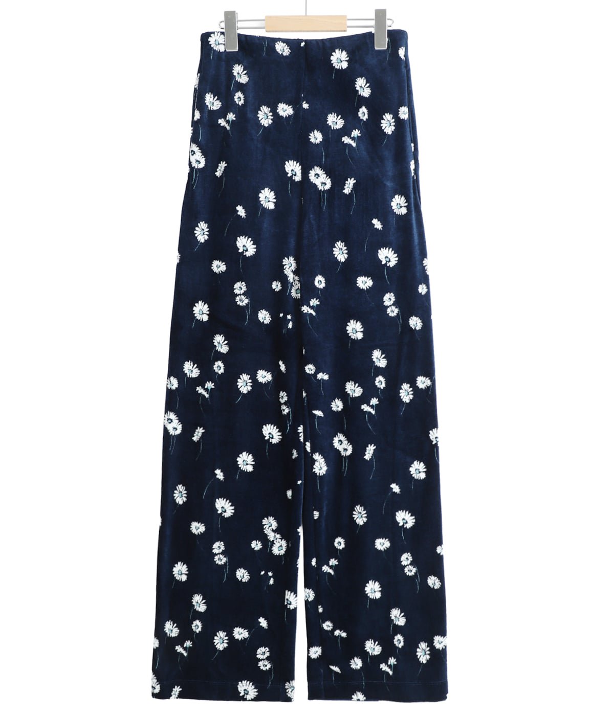 レディース】Velour Jersey Floral Trousers | Mame Kurogouchi(マメ レディース】Velour Jersey Floral Trousers | Mame Kurogouchi(マメ