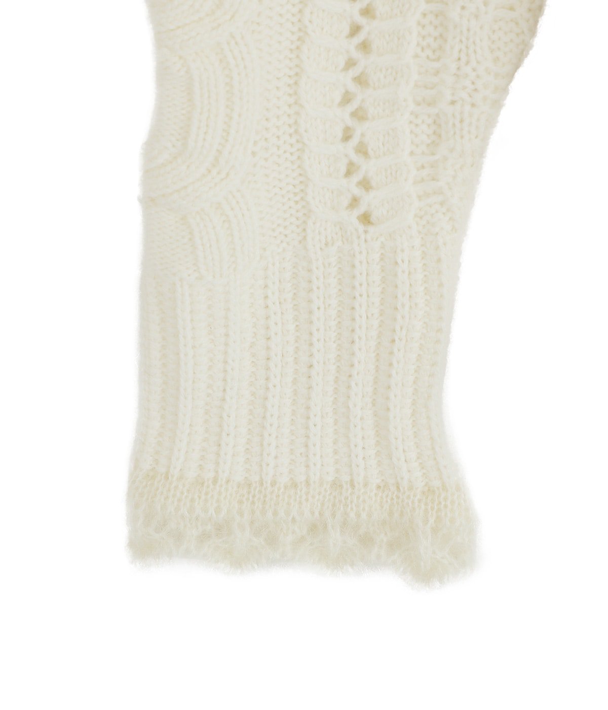 mame 21ssカーディガン レディース】Wool Cable Knit Cardigan | Mame Kurogouchi(マメ