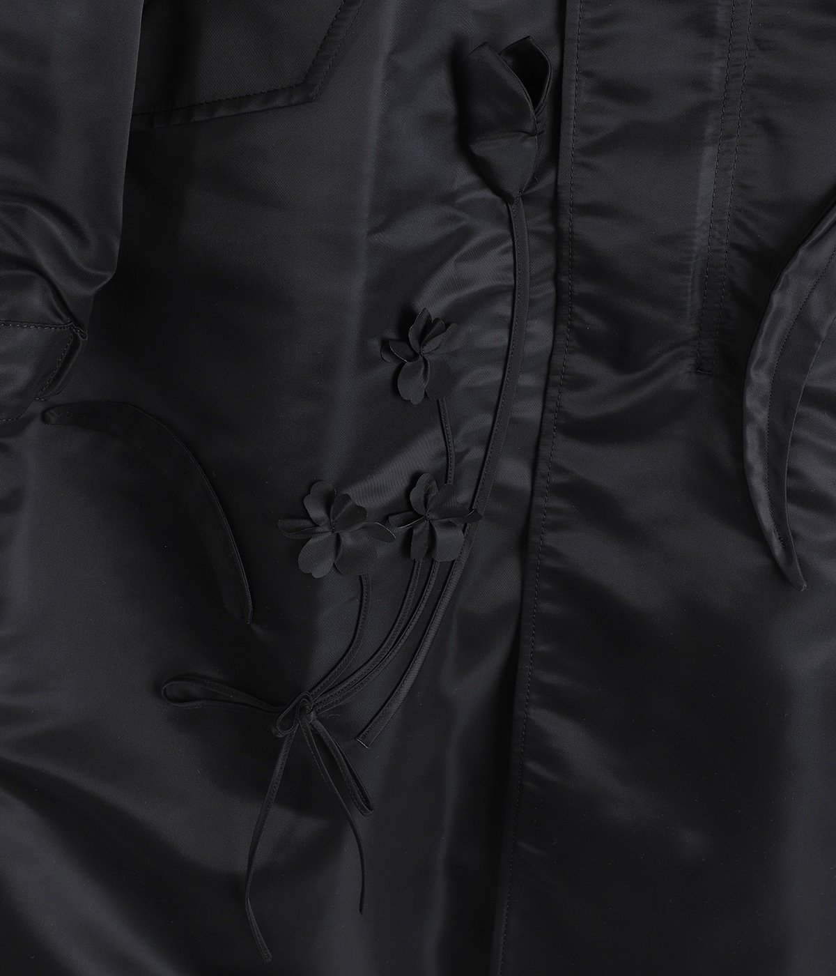 レディース】Nylon Twill 3D Embroidery Mods Coat | Mame Kurogouchi