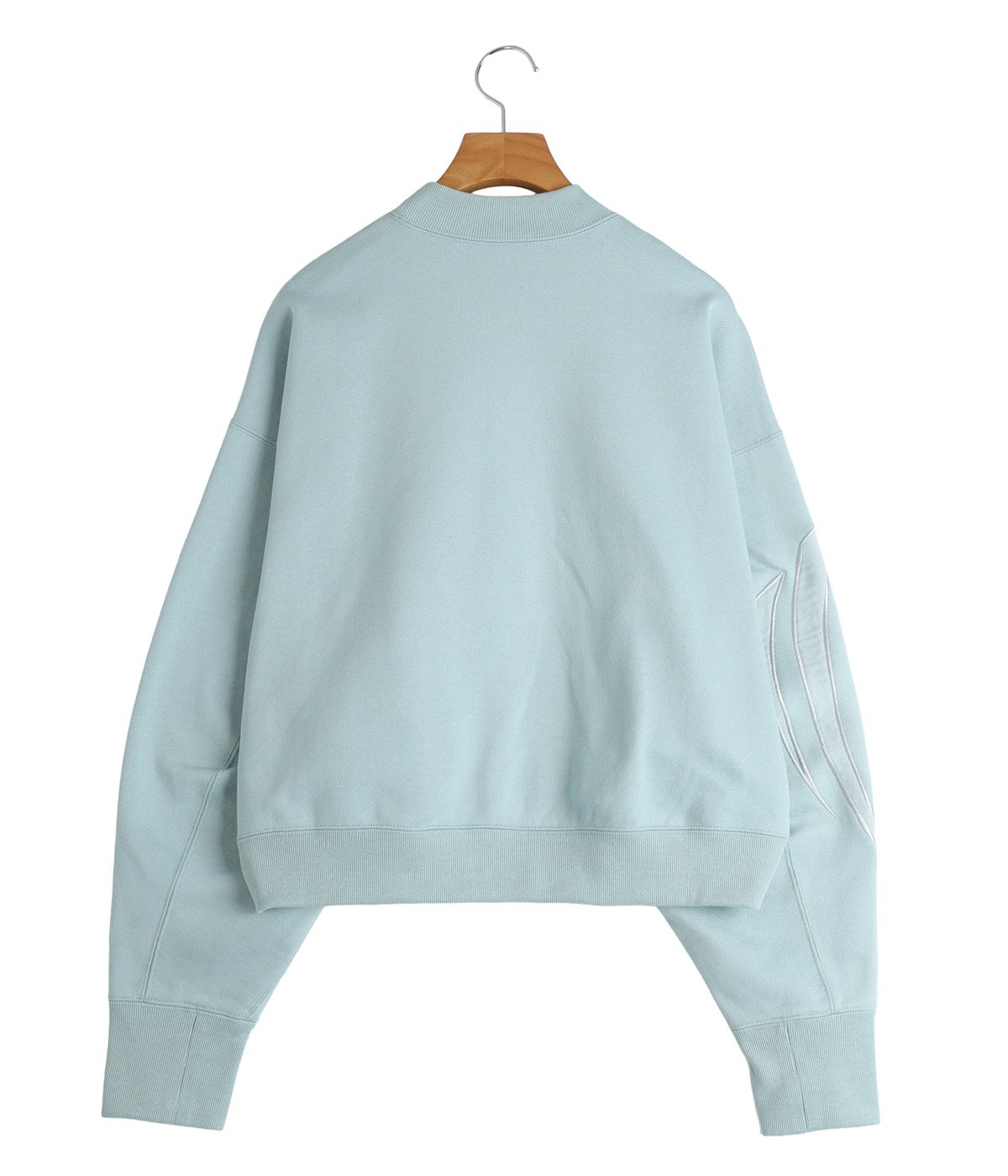トレーナー+スウェット Floral Embroidery Short Sweat Top レディース】Floral Embroidery Short Sweat Top | Mame Kurogouchi