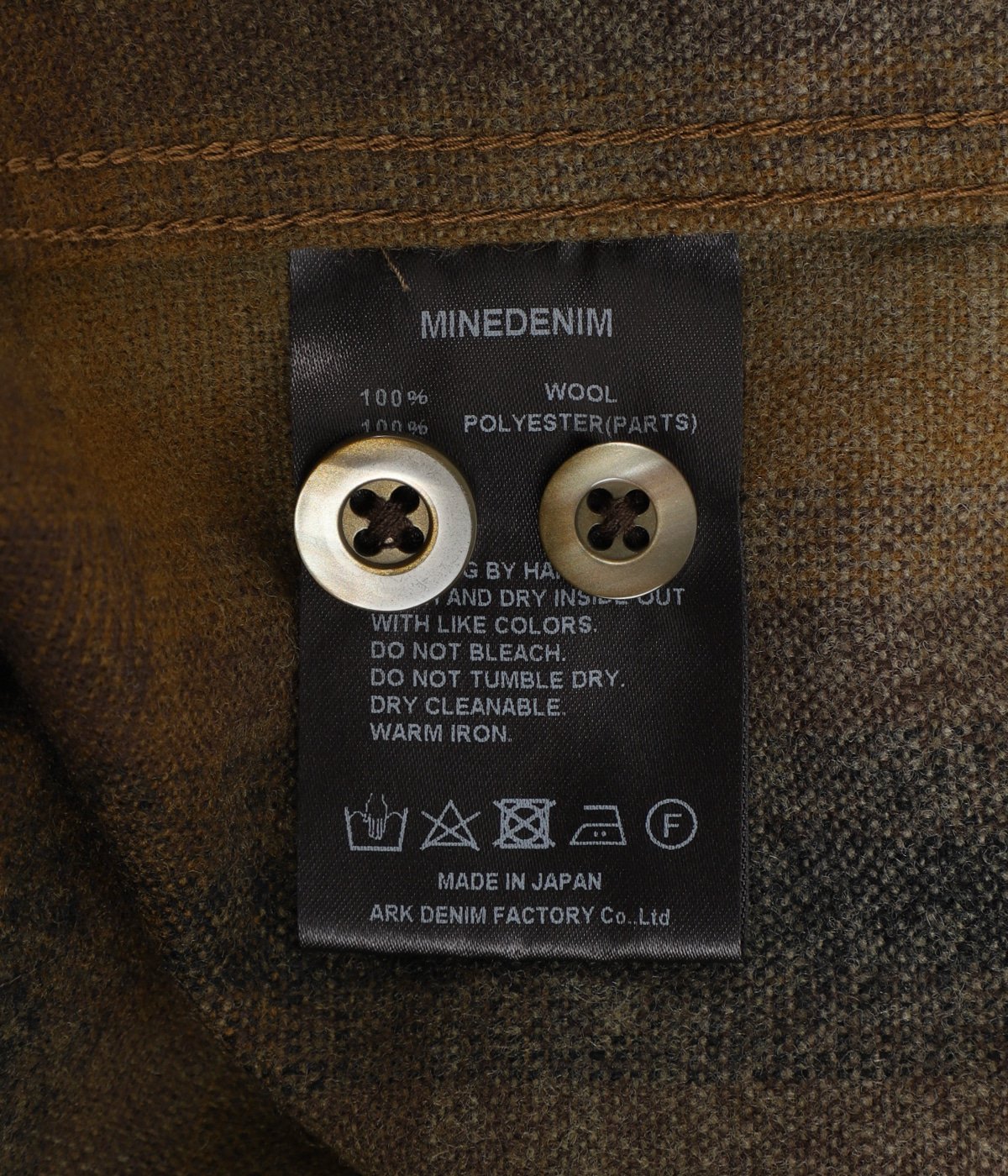 PENDLETON W.Check Double Pocket Open Collar SH | MINEDENIM(マイン