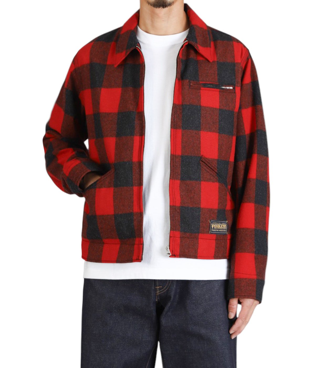 PENDLETON W.Plaid Zipup Work JKT | MINEDENIM(マインデニム