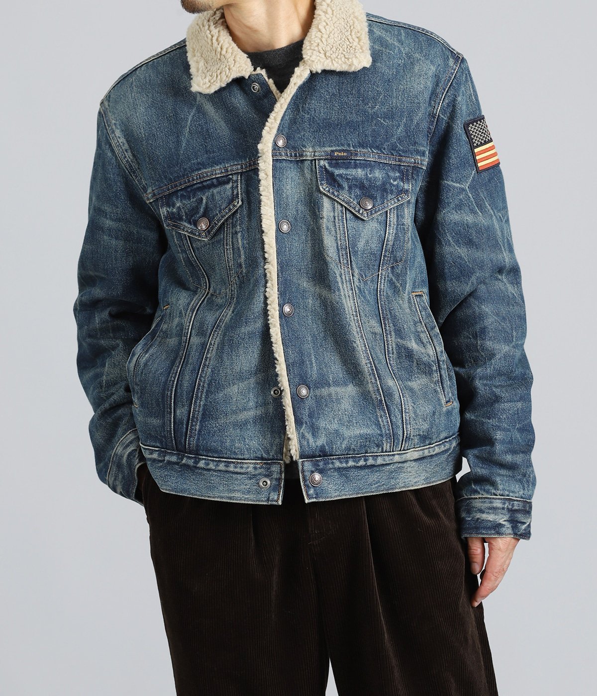 HI- PILE ICON DENIM TRUCKER JACKET | POLO RALPH LAUREN(ポロ ラルフ