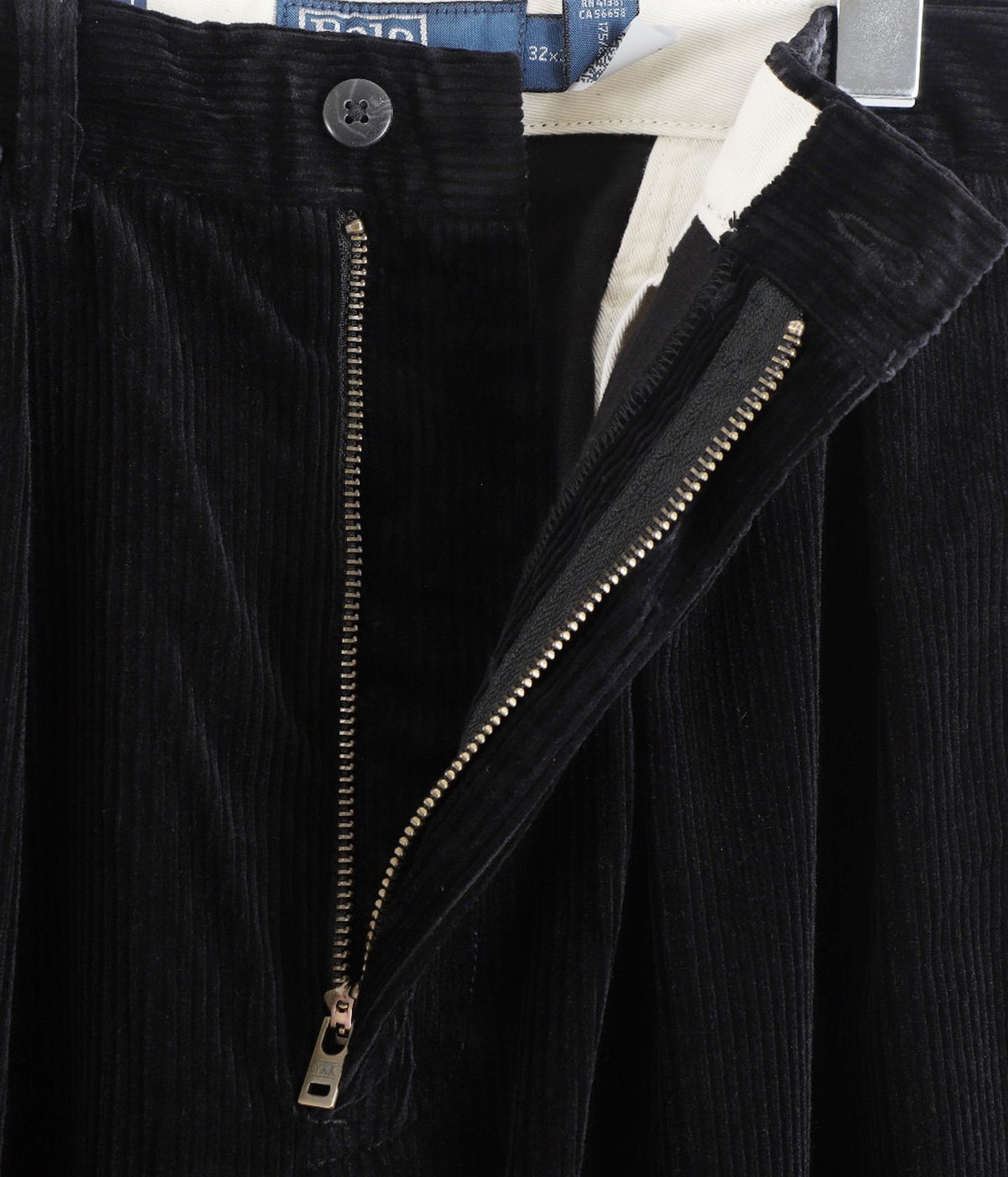 RALAXED FIT CORDUROY WHITMAN CHINO PLEATED PANTS | POLO RALPH