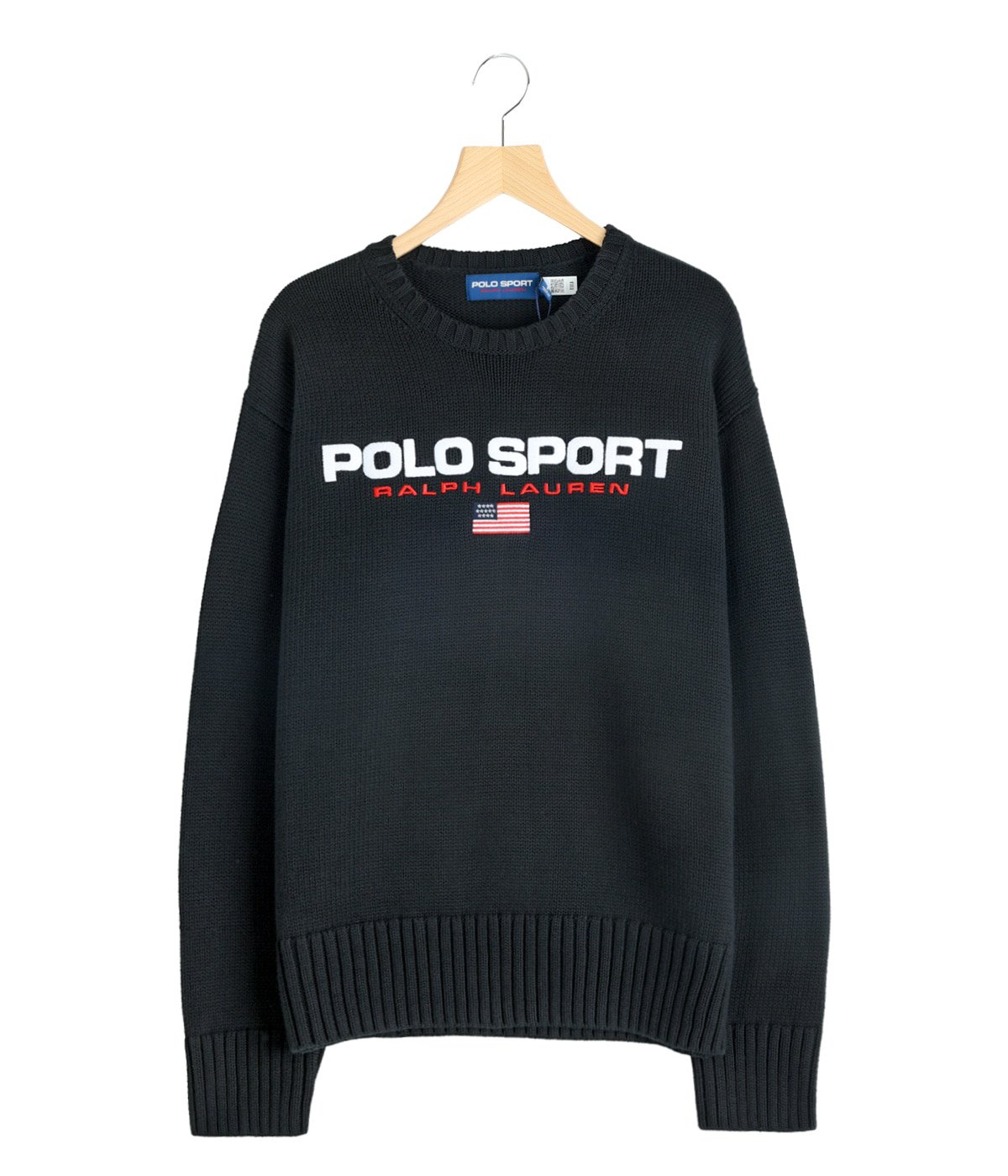 Polo Ralph Laurenネイビー ドット柄 サスペンダー新品　最終価格 BIG FIT POLO SPORT COTTON SWEATER | POLO RALPH LAUREN(ポロ ラルフ