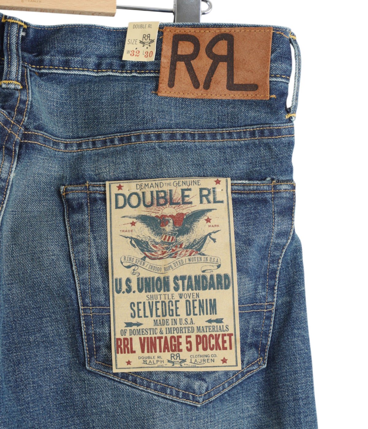 VTG 5 PKT-5-POCKET-DENIM-CTN SELV TWILL | RRL(ダブルアールエル
