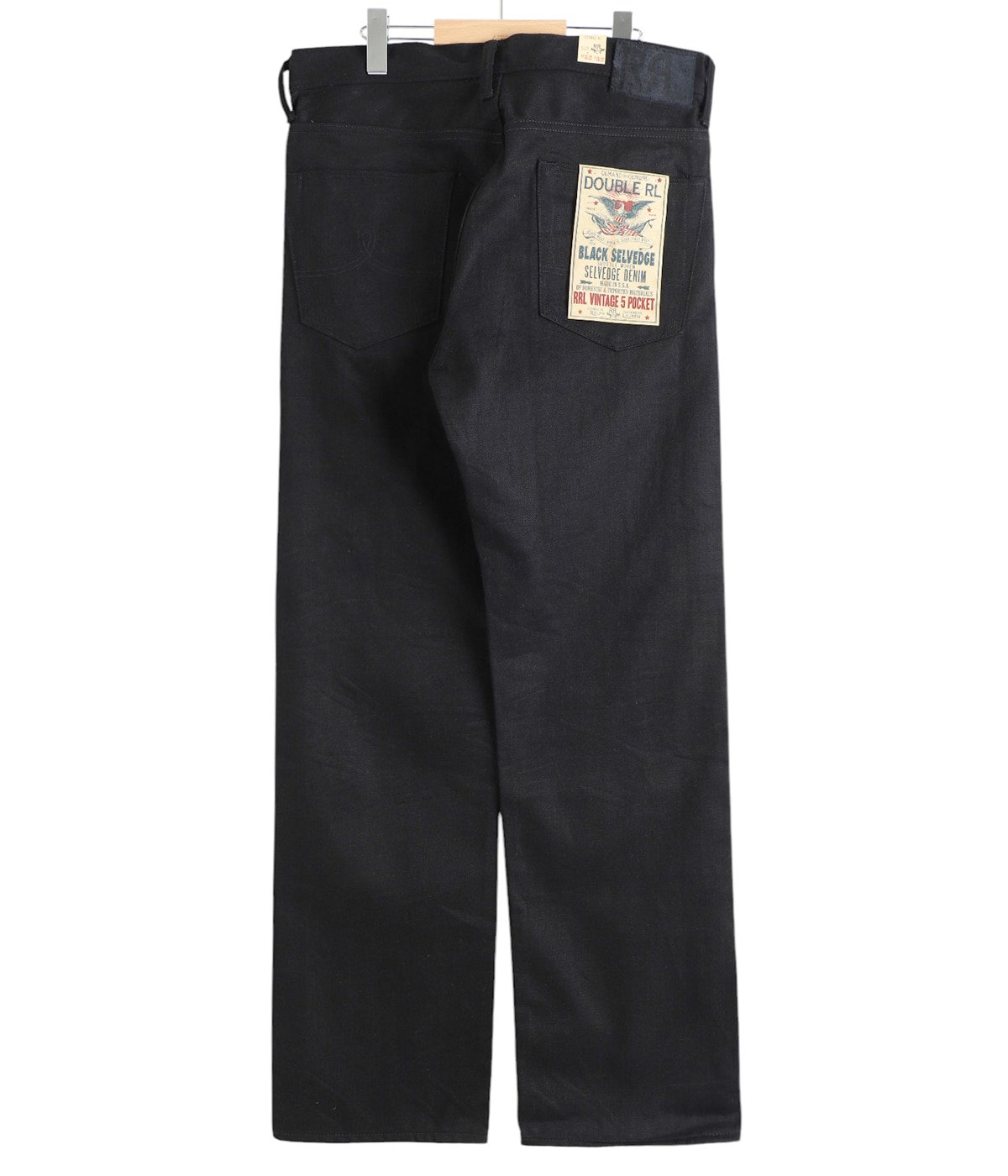 VTG 5 PKT-FULL LENGTH-STRAIGHT 3X1 SELV RHT DENIM | RRL(ダブル