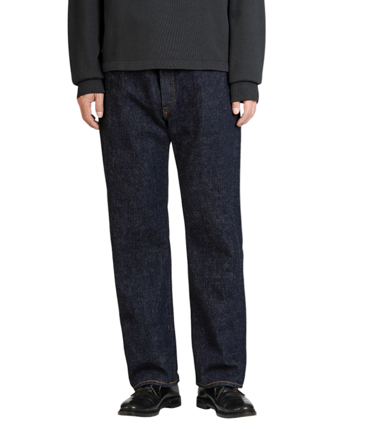 VTG 5 PKT-FULL LENGTH-STRAIGHT 3X1 SELV RHT DENIM | RRL