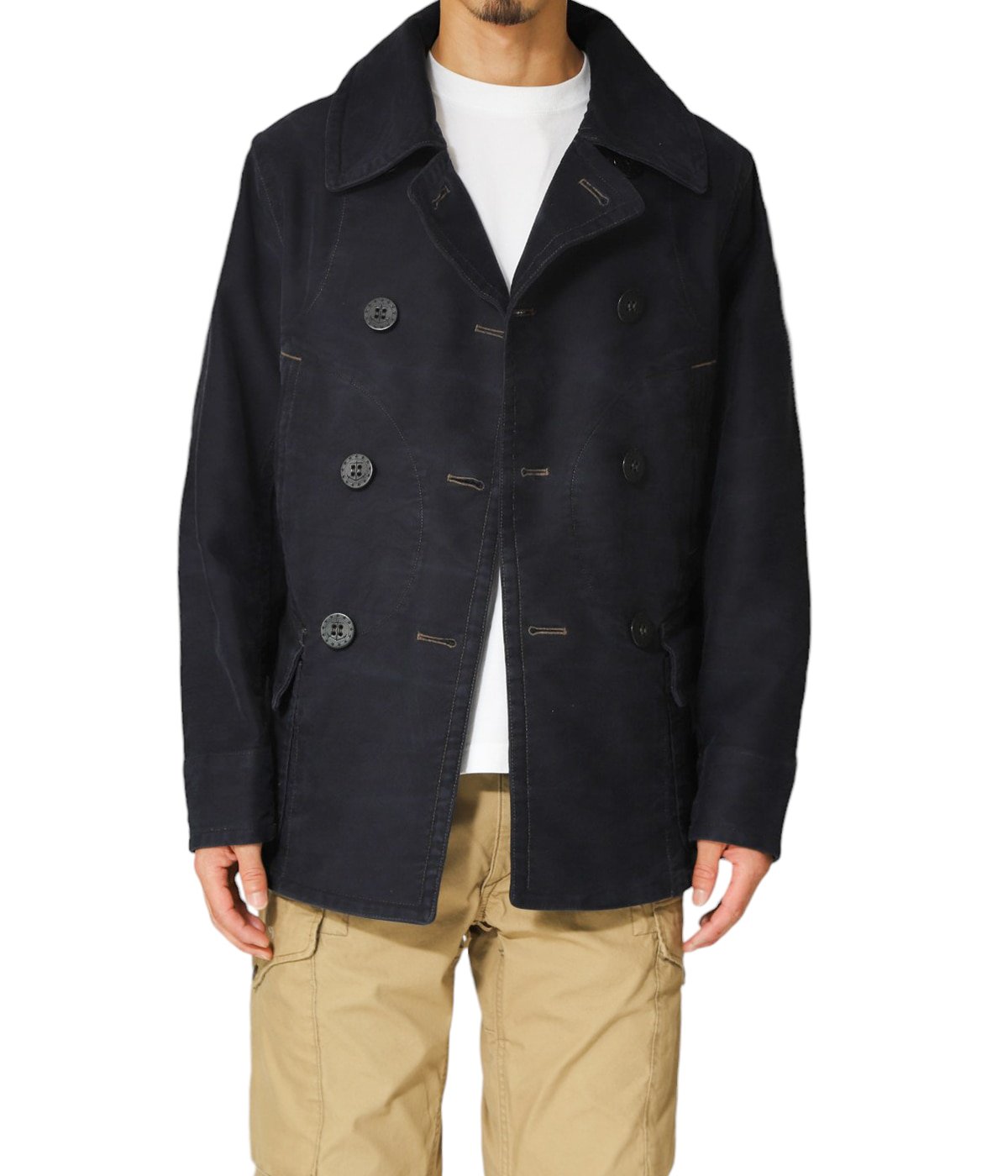 JACKSON PEA-UNLINED-COAT COTTON MOLESKIN | RRL(ダブルアールエル) / アウター コート  (メンズ)の通販 - ARKnets 公式通販