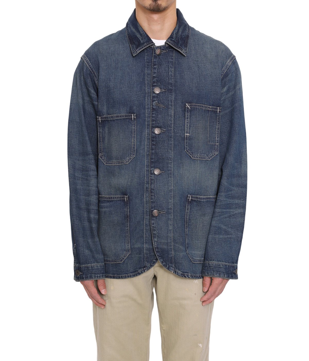 TORRINGTN WK-UNLINED-SHIRT JACKET 2X1 DENIM | RRL(ダブルアールエル ...