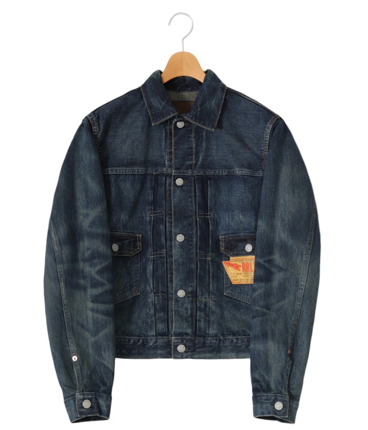 TYPE 2 JKT-UNLINED-TRUCKER JACKET 3X1 RHT DENIM | RRL(ダブルアール
