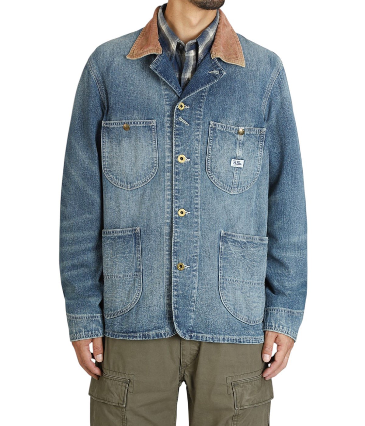 STOCKTON JKT-SHIRT JACKET CTN 2X1 WW DENIM | RRL(ダブルアールエル