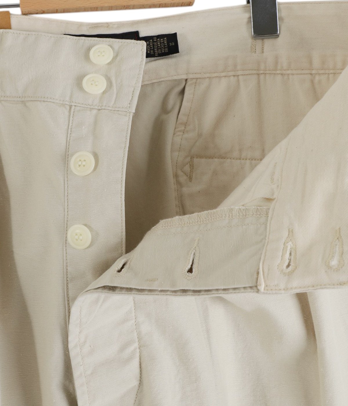 HAWKES SHORT-PLEATED COTTON P/D TWILL | RRL(ダブルアールエル