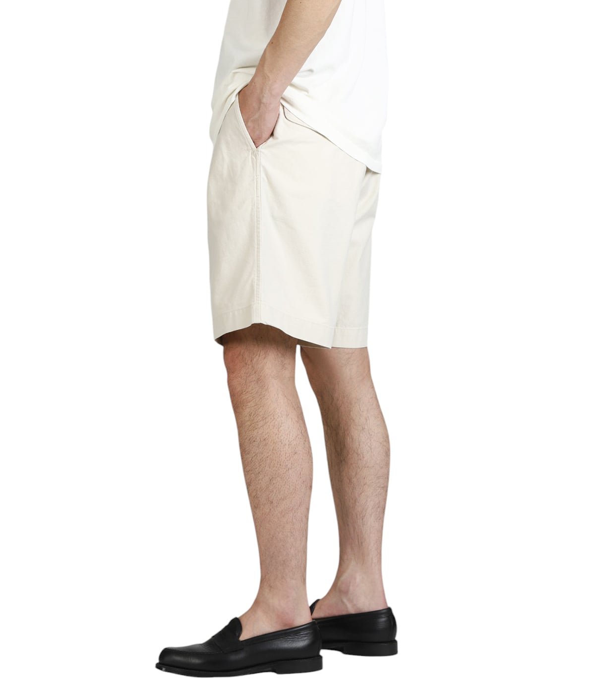 HAWKES SHORT-PLEATED COTTON P/D TWILL | RRL(ダブルアールエル