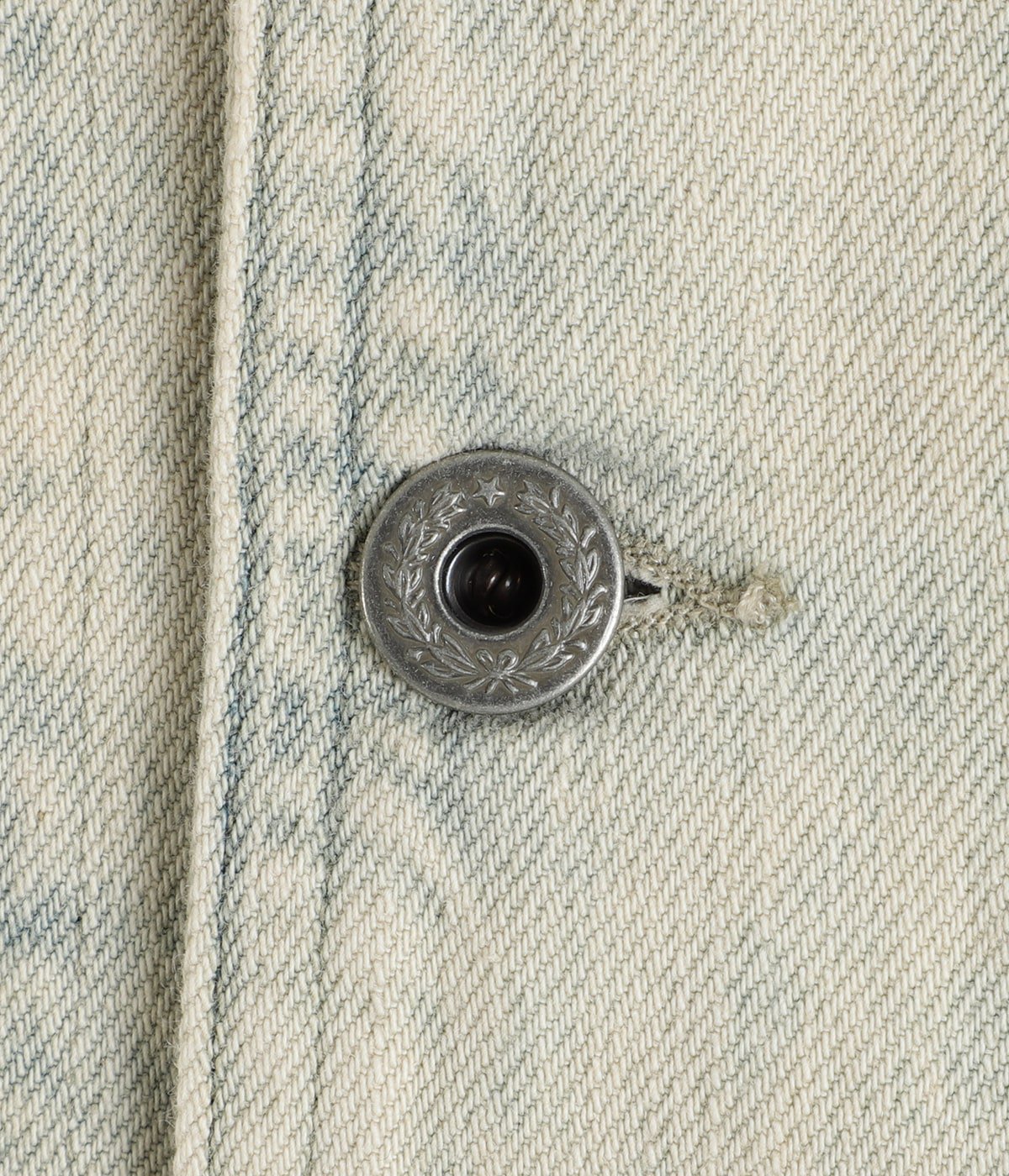 PERKINS SHWL-LONG SLEEVE-SPORT SHIRT CTN/LINEN SELV DNM PERKINS SHWL-LONG SLEEVE-SPORT SHIRT CTN/LINEN SELV DNM