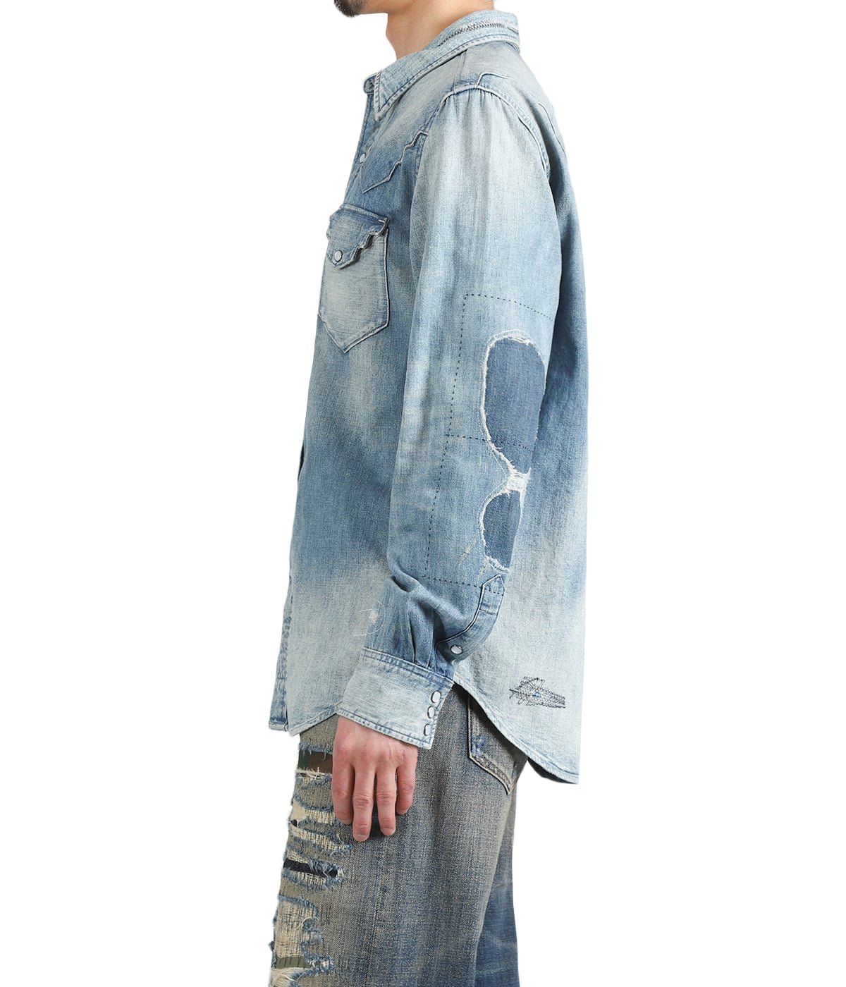 ADDINGTON WS-LONG SLEEVE-SPORT SHIRT | RRL(ダブルアールエル