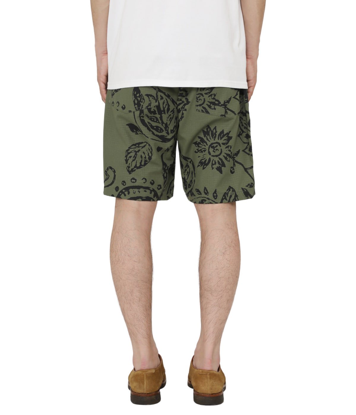 Fatigue Short Floral Print Ripstop | ENGINEERED GARMENTS