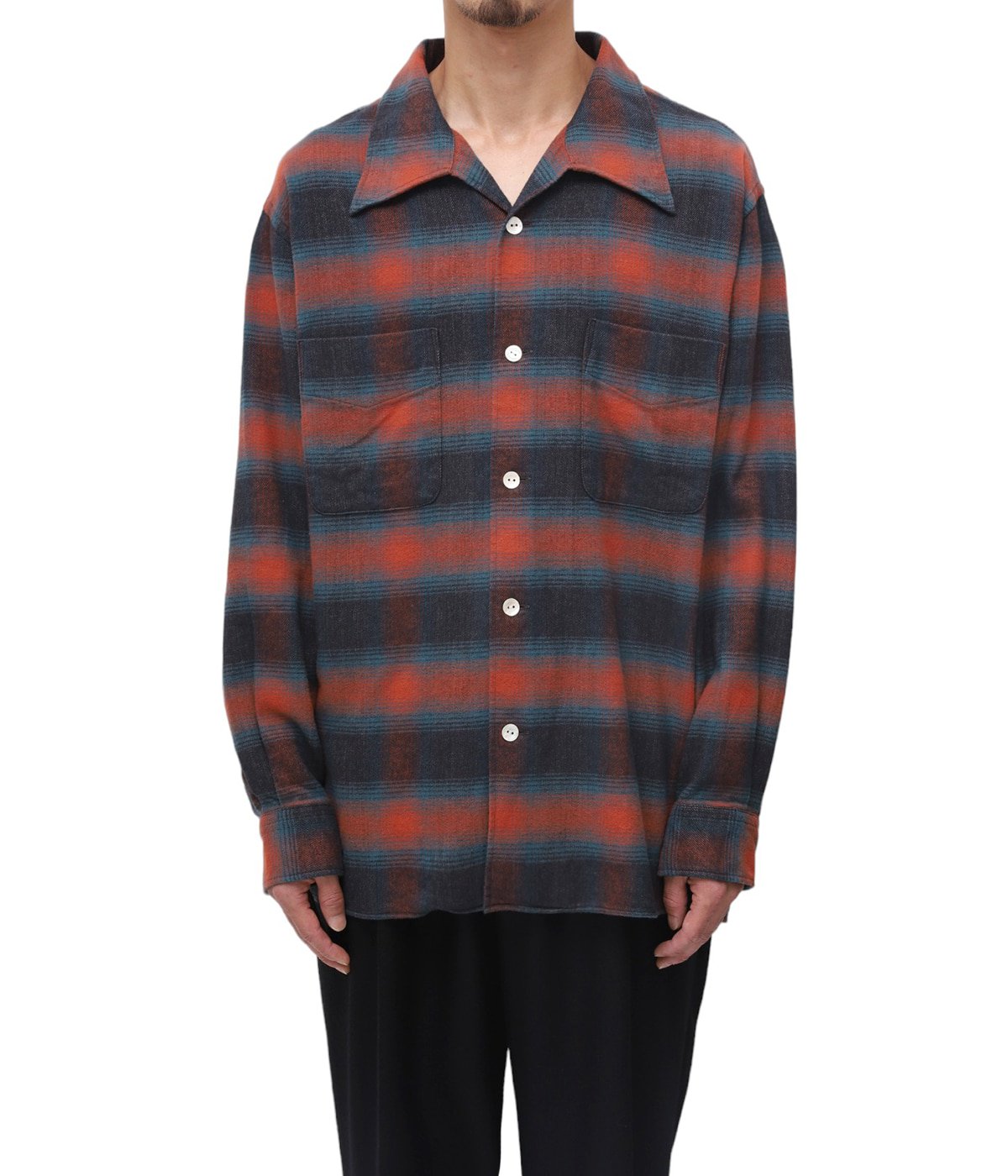 Open Collar SH | Marvine Pontiak Shirt Makers(マービン