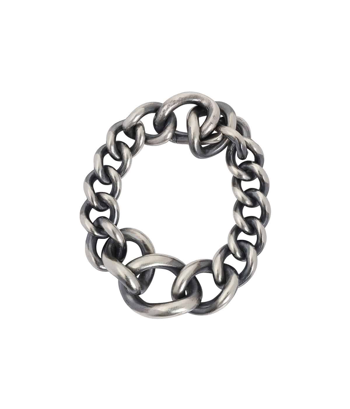 健康アクセサリー hamu HUMETE CHUNKY CHAIN BRACELET M | hum(ハム) / アクセサリー