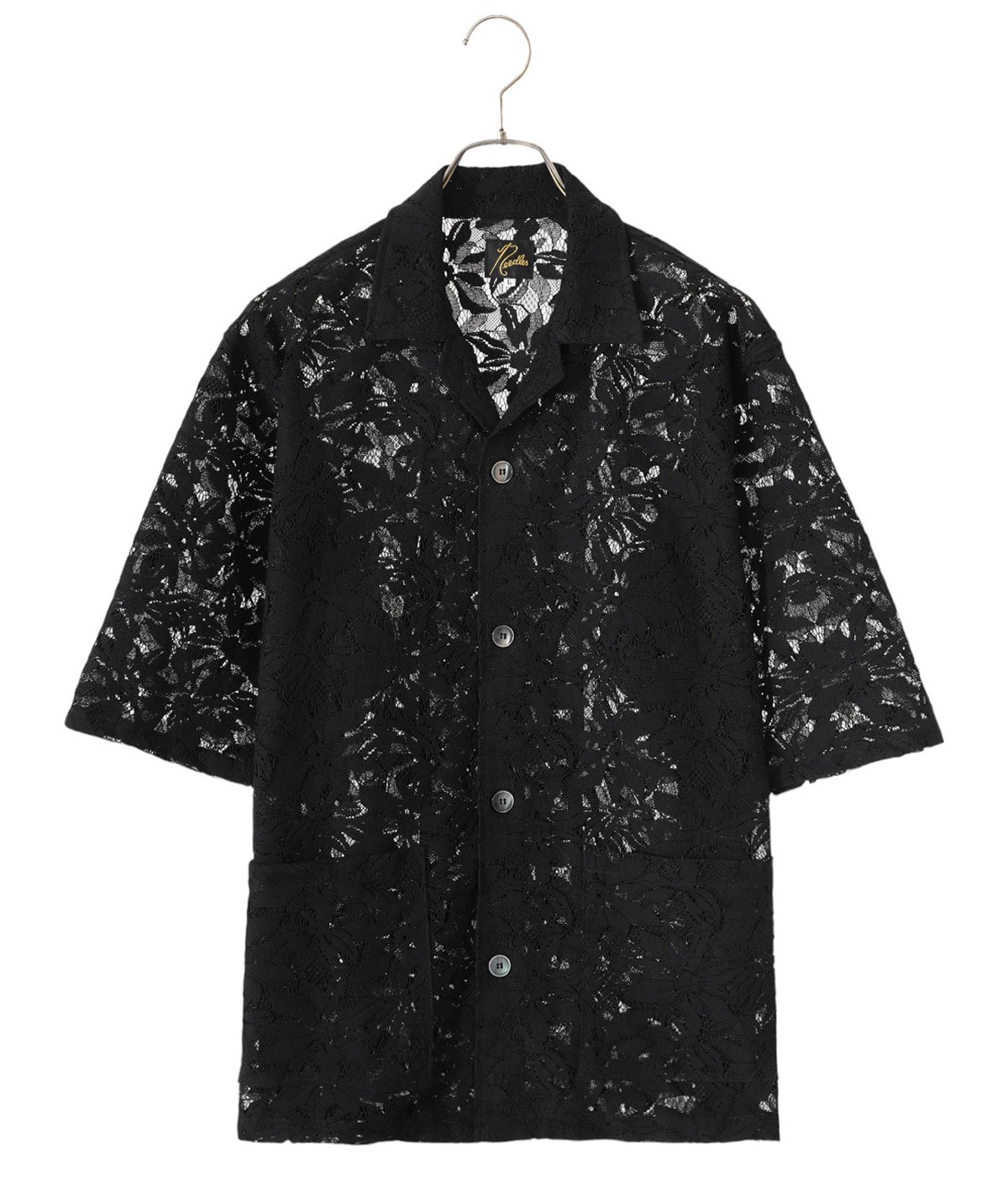 Cabana Shirt C/PE/R Lace Cloth / Flower NEEDLES(ニードルズ) / トップス 半袖シャツ (メンズ)の通販