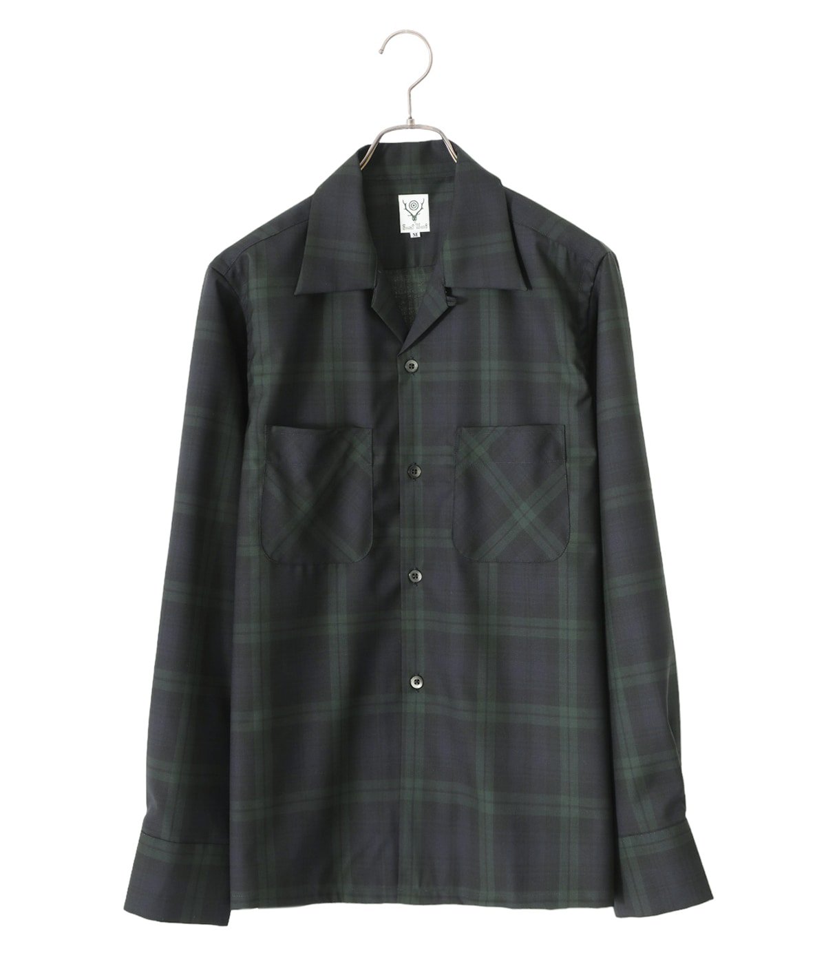 One-up Shirt -Wool Plaid Cloth | South2 West8(サウスツーウエストエイト) / トップス 長袖シャツ  (メンズ)の通販 - ARKnets(アークネッツ) 公式通販 【正規取扱店】