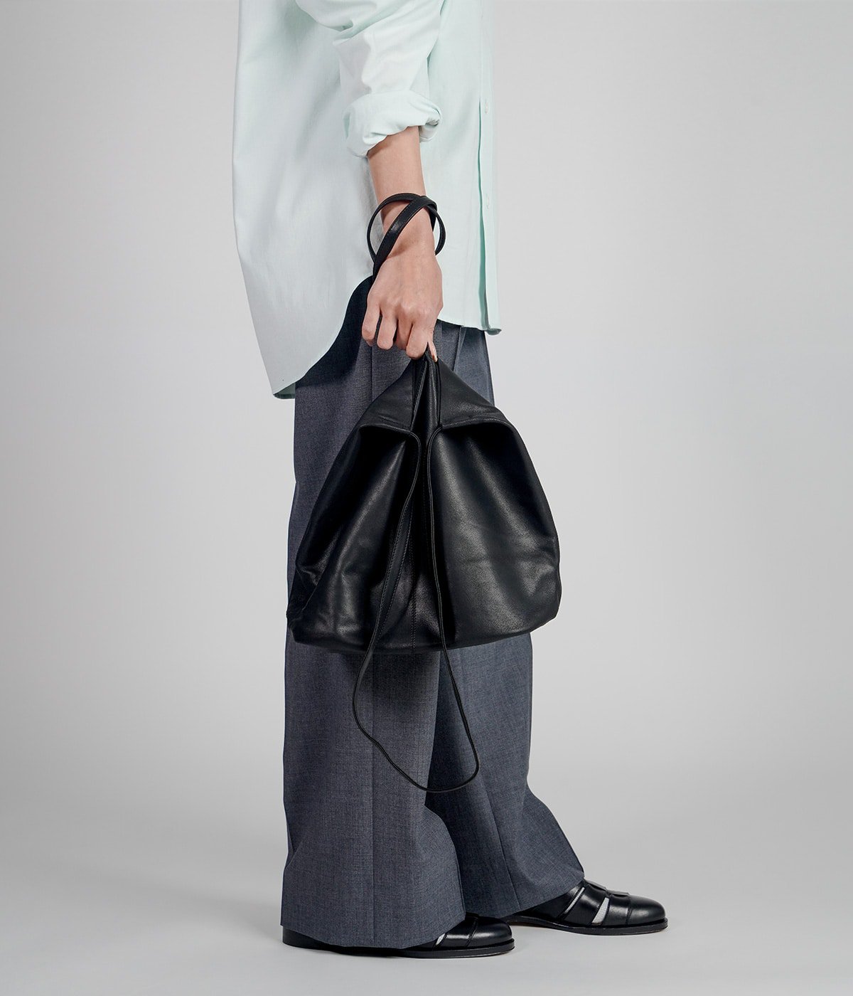 3WAY MIDIUM TOTE（SHORT）- BLACK - | Morphee(モルフェ) / バッグ