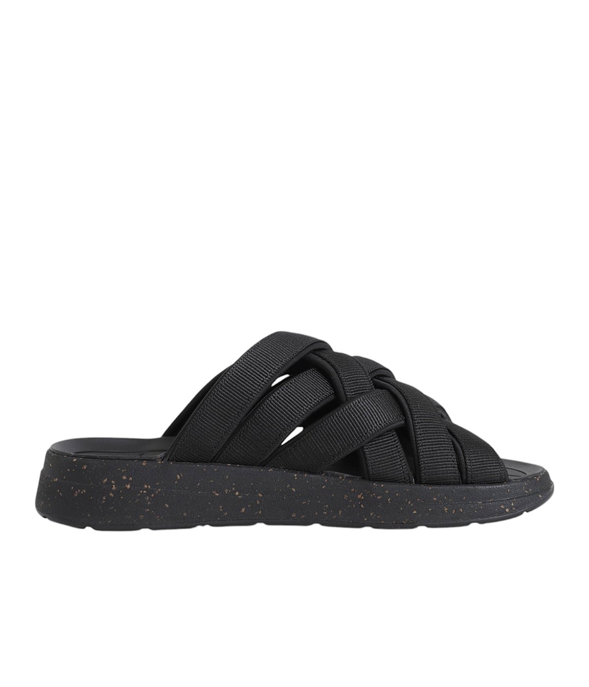 ✨2WAY✨ ボディドレッシングデラックス 24.5 サンダル 上品 黒 ✨ テバ Teva VOYA INFINITY METALLIC 097852 （ブラック系その他