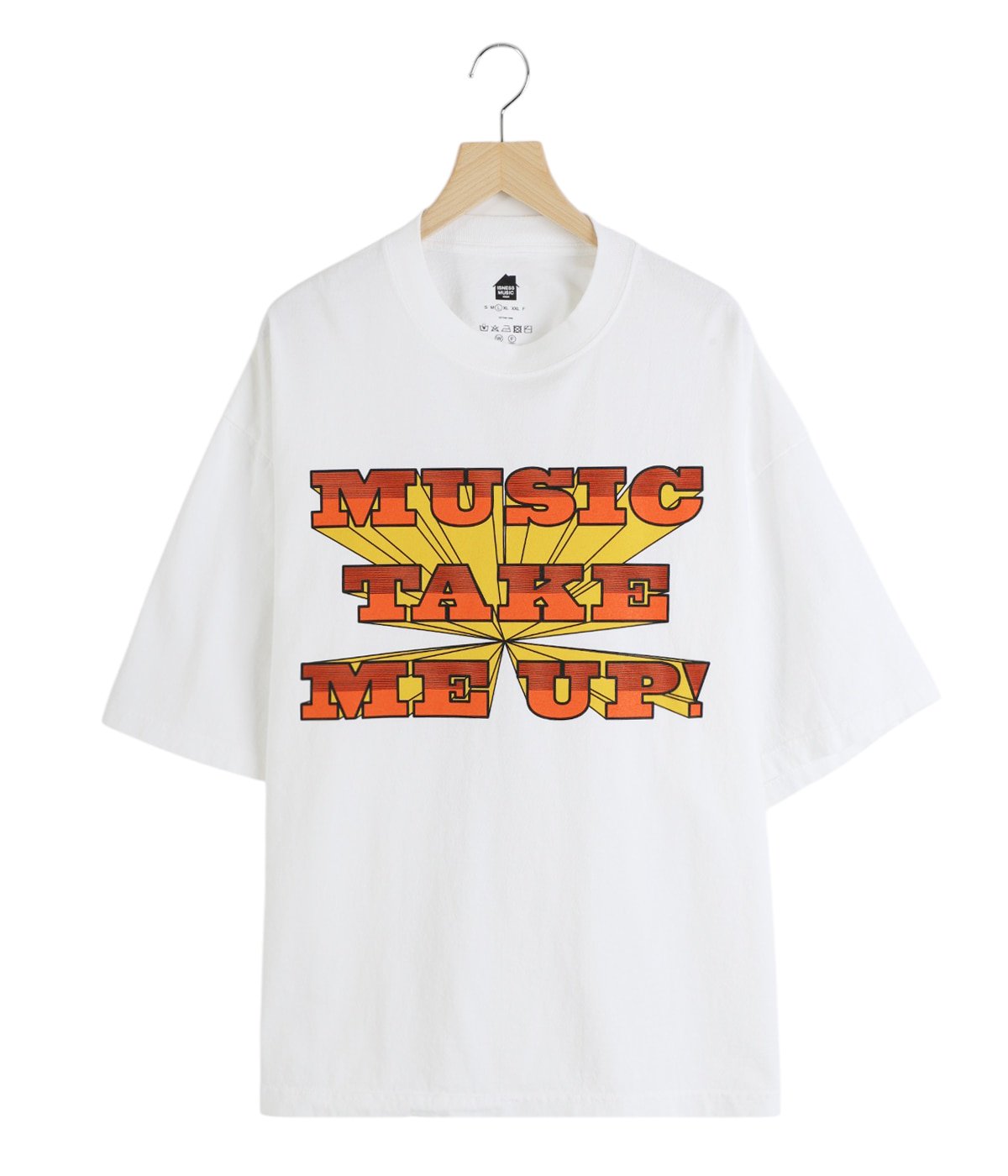 人気ショップ T-SHIRT UP ME TAKE MUSIC | MUSIC(イズネス ISNESS トップス