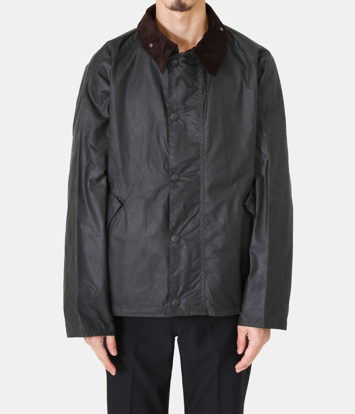 Barbour　TRANSPORT WAX BLACK　40 サイズ