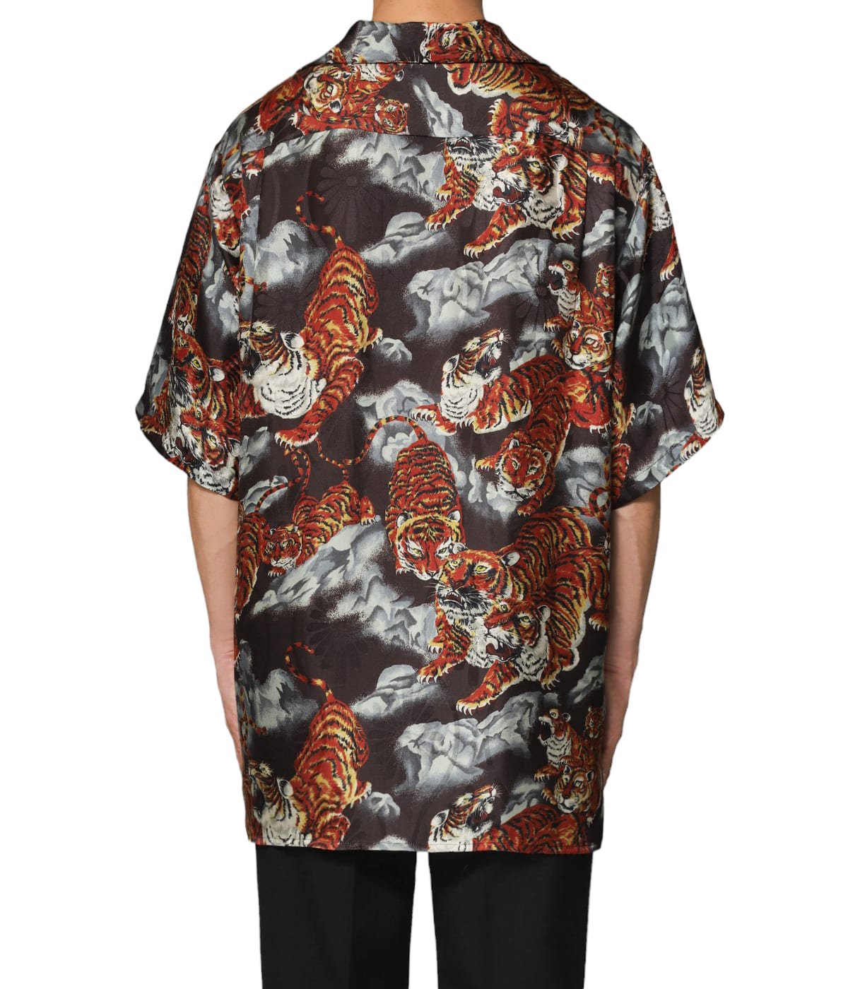 SILK SHORT SLEEVE ALOHA SHIRT(百虎) | NIPOALOHA(ニポアロハ) / トップス 半袖シャツ (メンズ)の通販  - ARKnets 公式通販