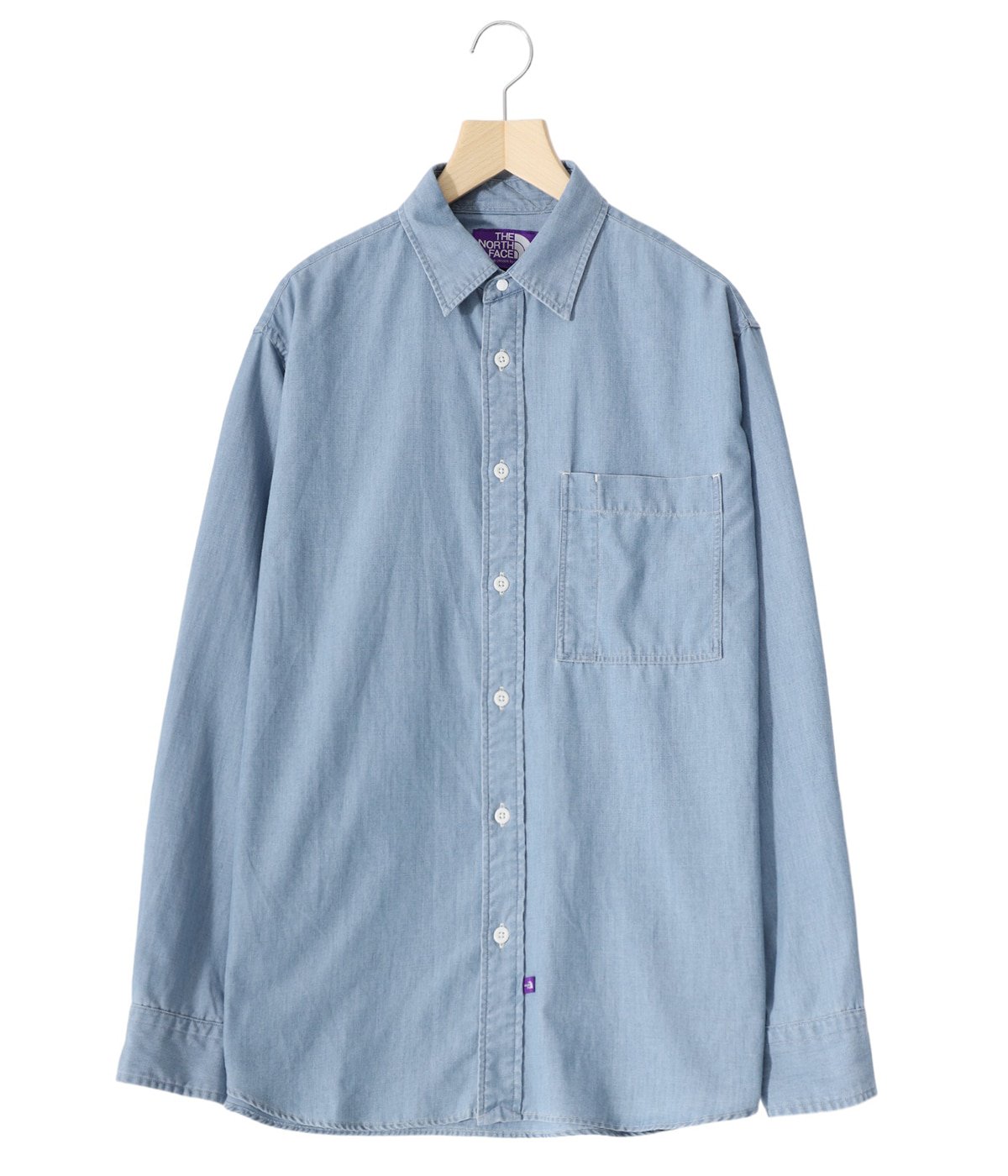 Regular Collar Chambray Field Shirt | THE NORTH FACE PURPLE LABEL(ザ・ノース・フェイス  パープルレーベル) / トップス 長袖シャツ (メンズ)の通販 - ARKnets(アークネッツ) 公式通販 【正規取扱店】