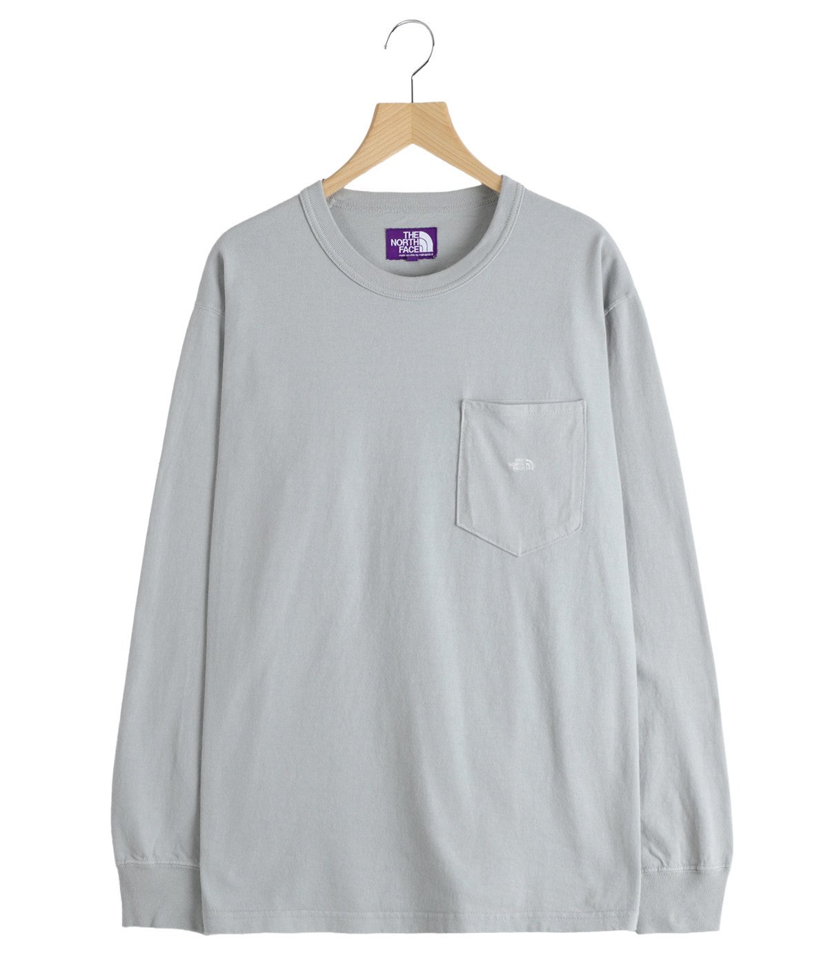 予約】8oz Field Long Sleeve Pocket Tee | THE NORTH FACE PURPLE