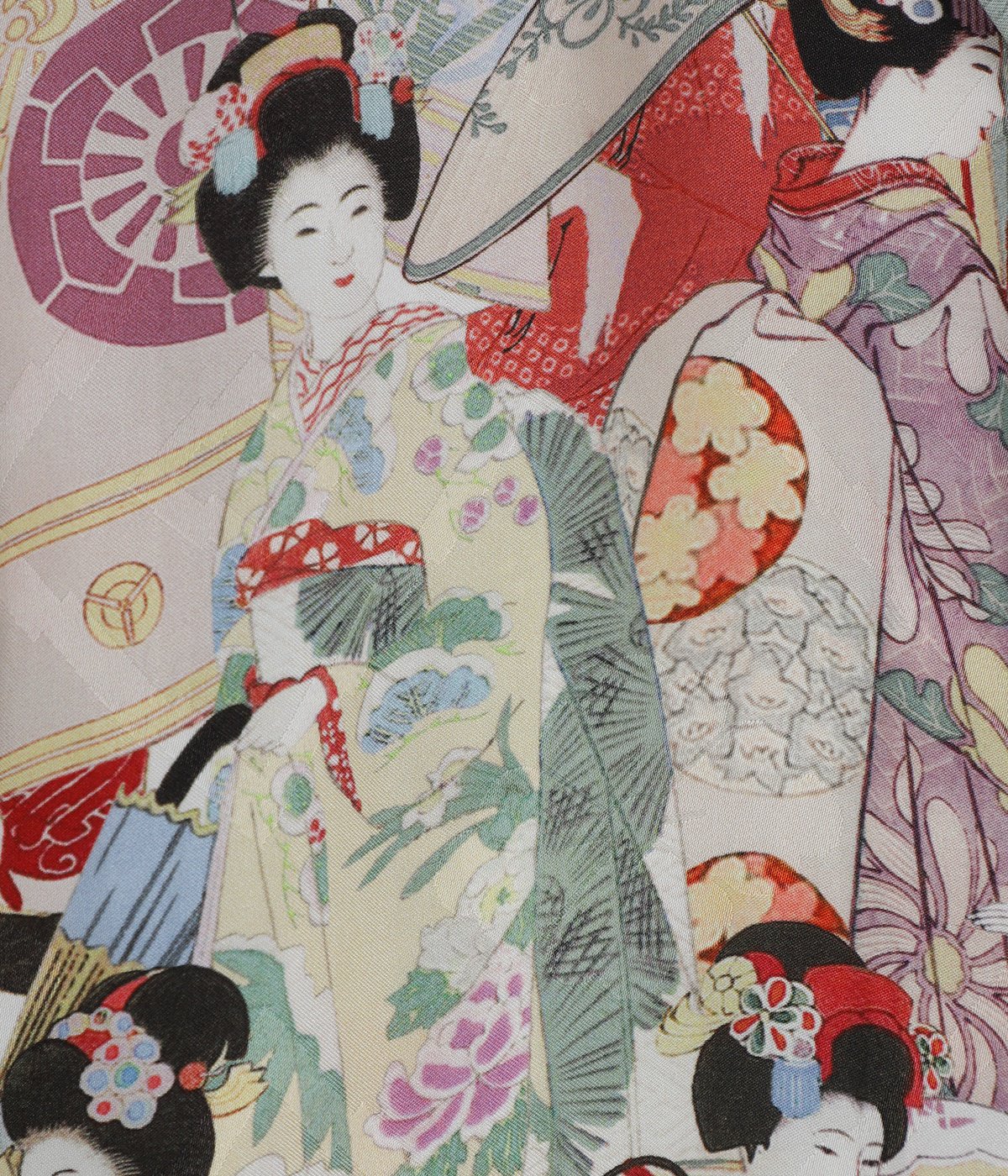 SILK CUPRO SHORT SLEEVE ALOHA SHIRT〈MAIKO〉 | NIPOALOHA