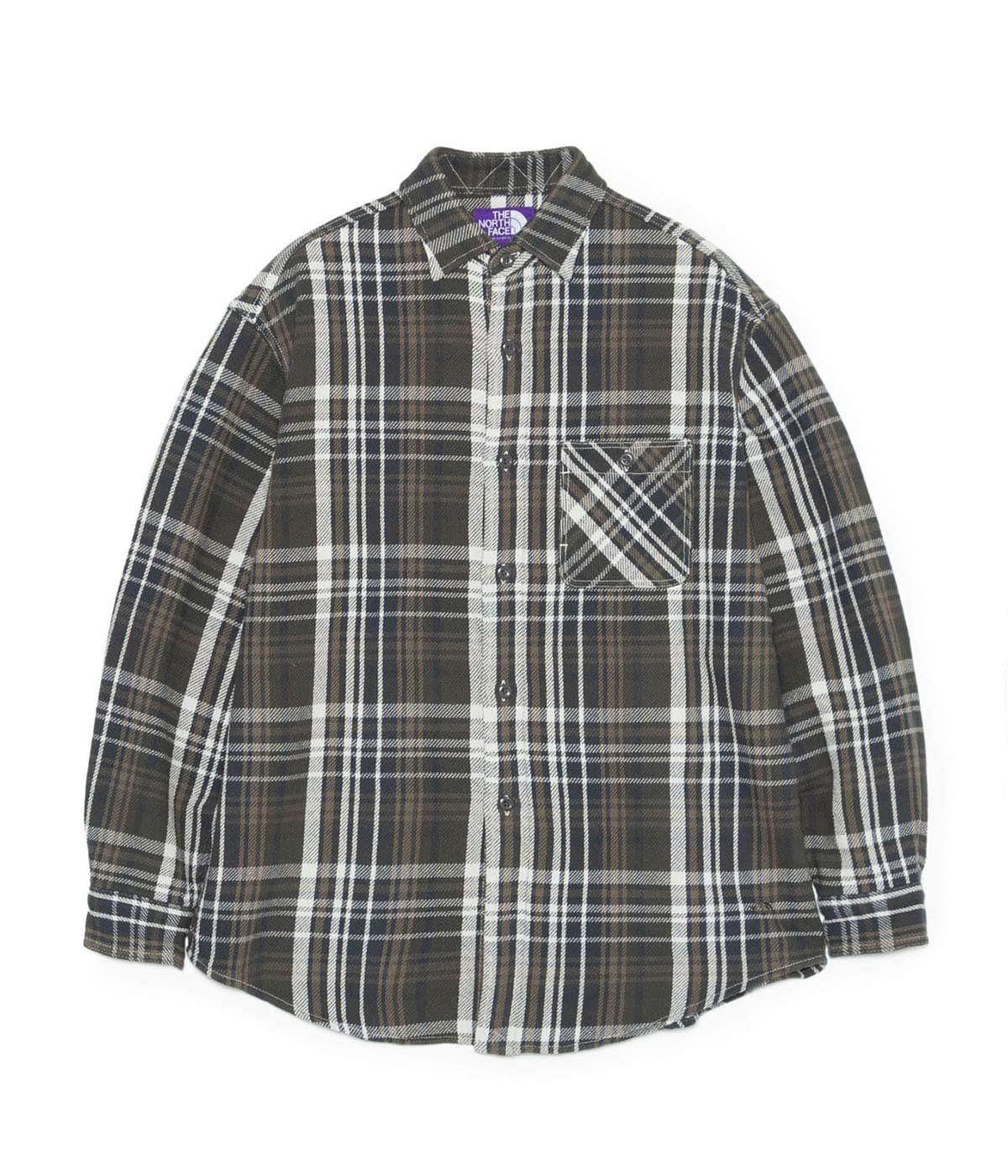 予約】Flannel Plaid Field Shirt | THE NORTH FACE PURPLE LABEL(ザ