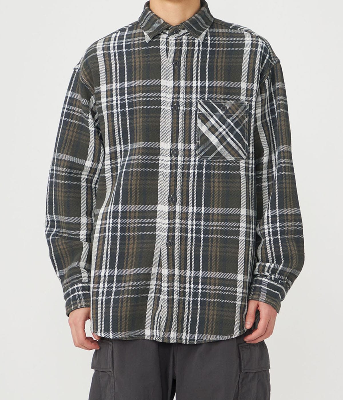 予約】Flannel Plaid Field Shirt | THE NORTH FACE PURPLE LABEL(ザ