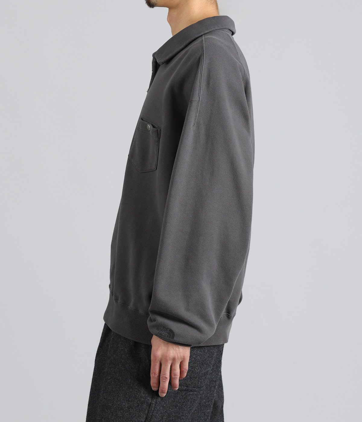 Garment Dyed Field Half Zip Sweatshirts | THE NORTH FACE PURPLE