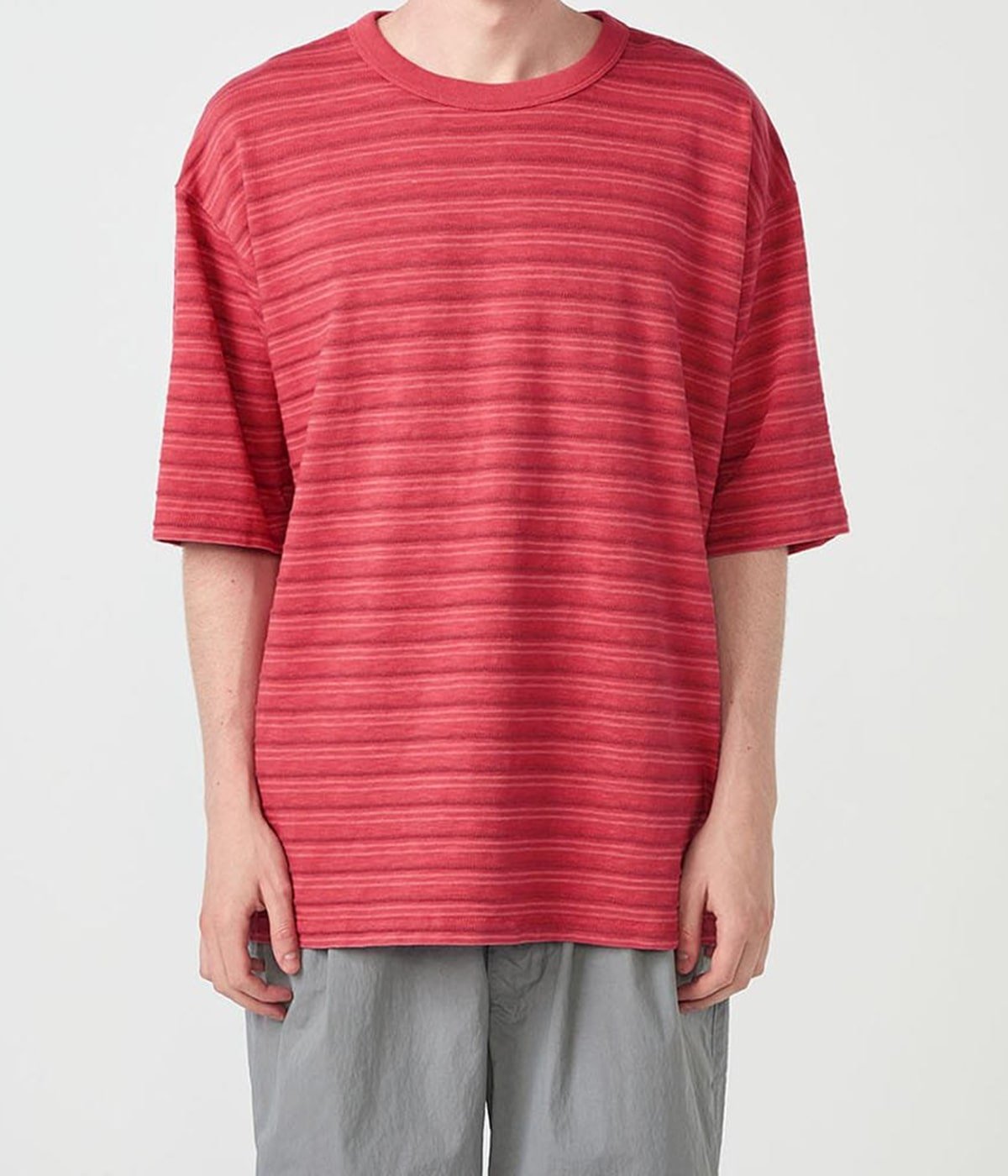 予約】Garment Dyed Jacquard Field Tee | THE NORTH FACE PURPLE