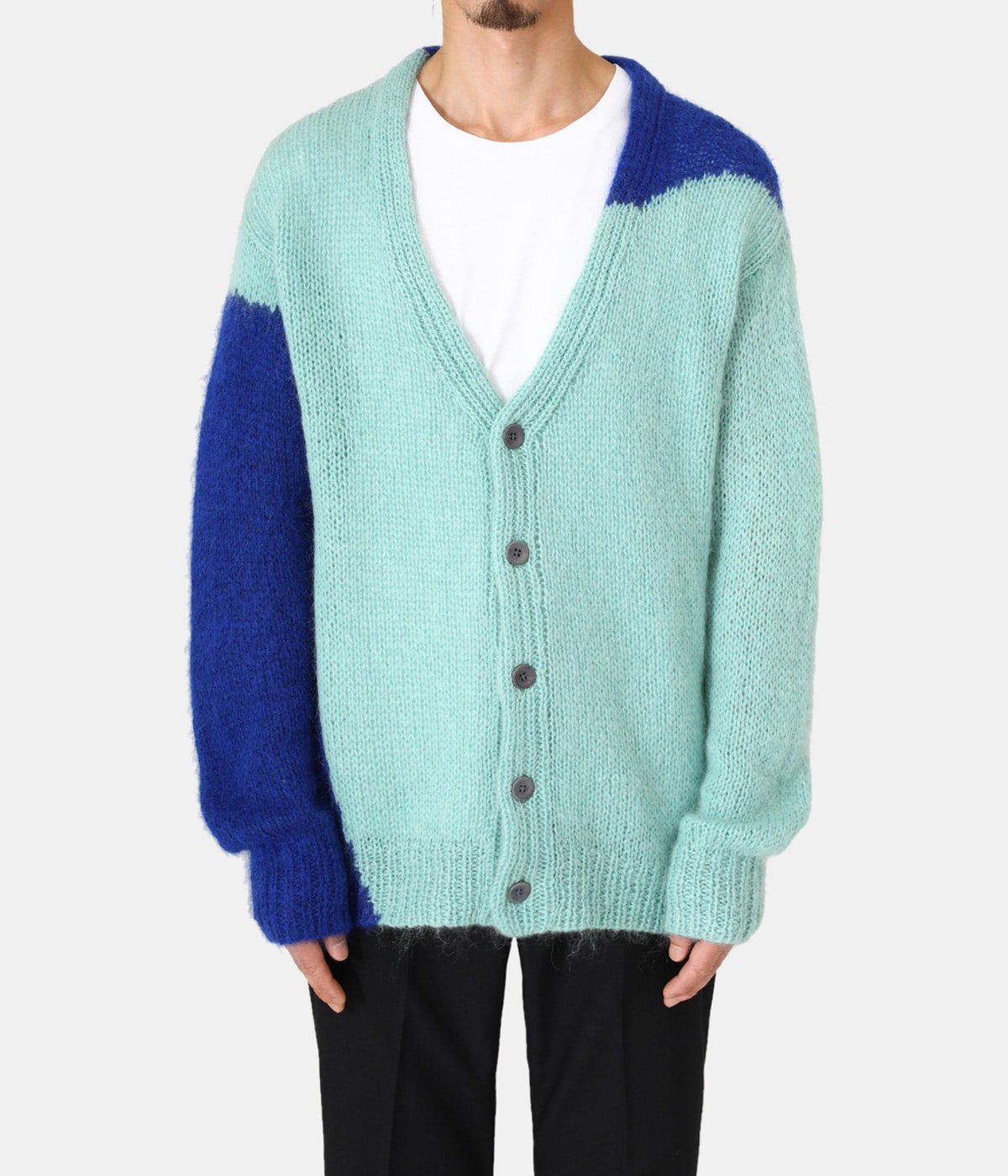 Hand Knitted Mohair Cardigan | NOMA t.d.(ノマ ティーディー