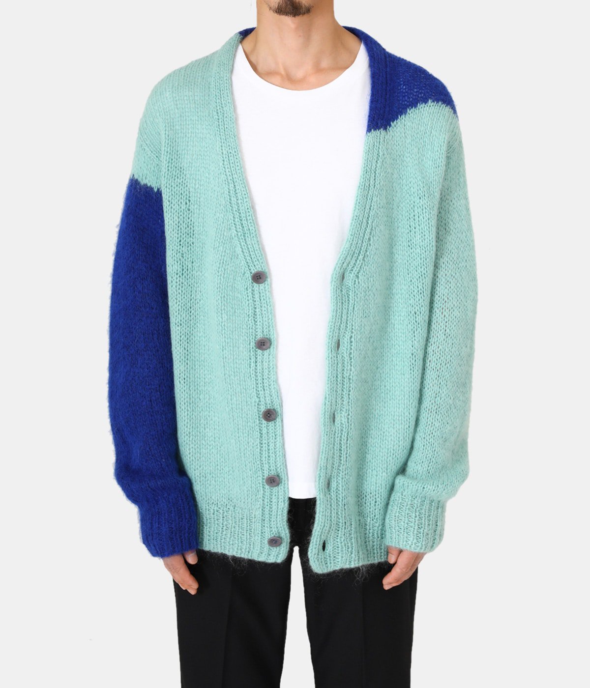 Hand Knitted Mohair Cardigan | NOMA t.d.(ノマ ティーディー 