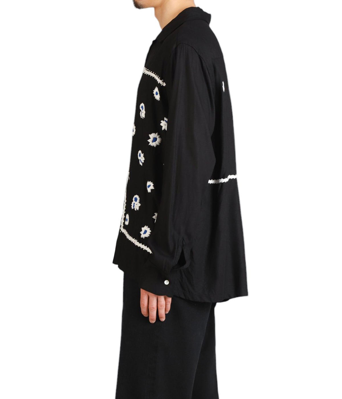 TMS工房様！ Bandana Hand Embroidery Shirt | NOMARHYTHM TEXTILE(ノーマ