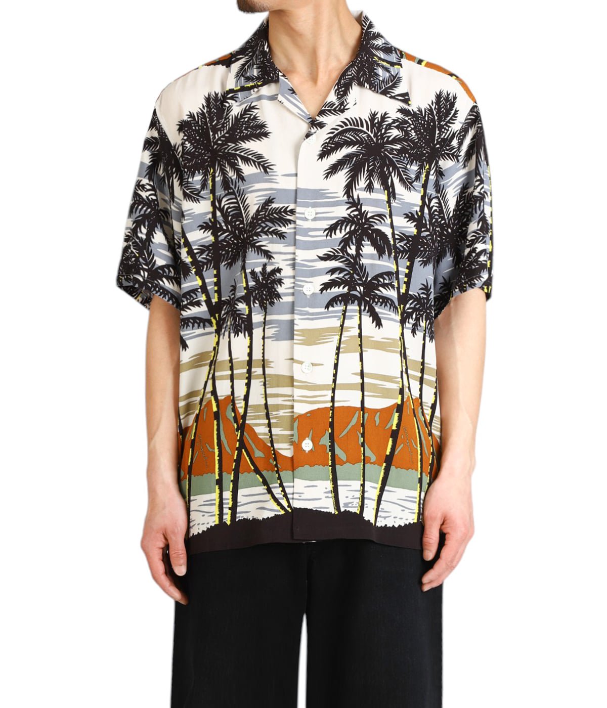 Palm Tree Summer Shirt | NOMARHYTHM TEXTILE(ノーマリズム